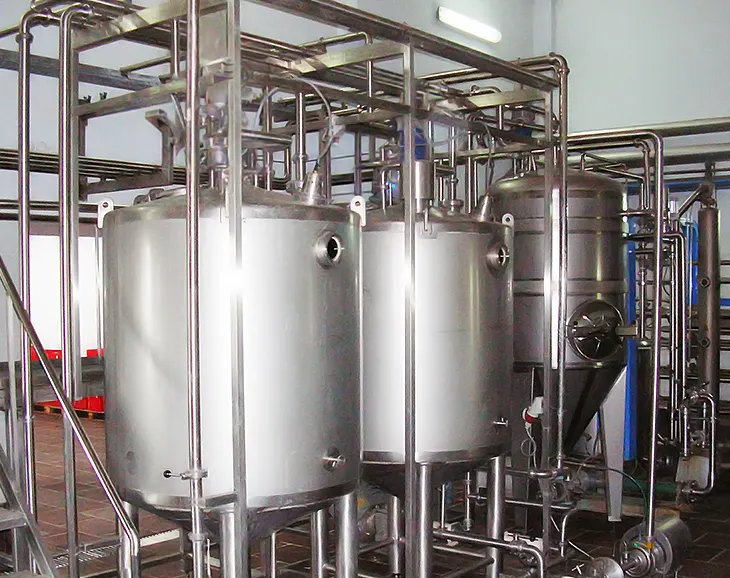 Standardization Tank for mango processing